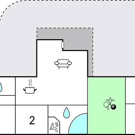 Four-bedroom With A Fireplace In Дом отдыха